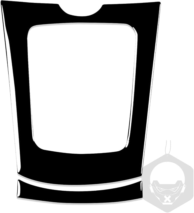 Glossy Bright Piano Black Car Center Console Shifter Transmission Panel External Cover Sticker Interior Trim Compatible with Toyota Corolla 2009 2010 2011 2012 2013 Auto Trim Accessories