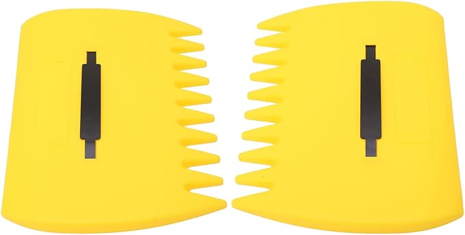 Leaf Grabber Rake Claws Efficient Debris Cleaning Portable Tool for Outdoor Cleaning Yellow 2PCS
