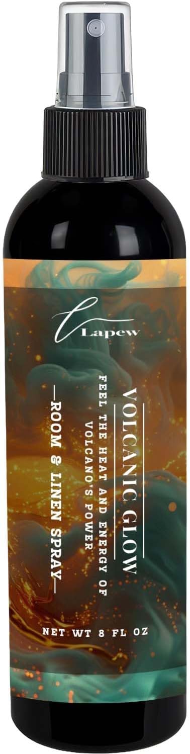 Lapew Room & Linen Spray | Fragrance Mist for Home, Car & Office | Fabric & Air Freshener | Neutralizing Mist | Made in USA | Volcanic Glow