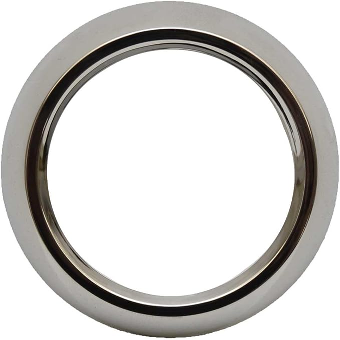 Malibu Boat Blank Gauge Bezel 3729027 | 2 Inch Silver