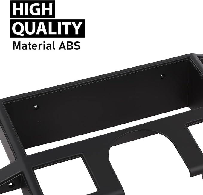G-PLUS Dash Bezel Panel Surround Trim Compatible with Jeep Cherokee XJ 1984-1996 Black Dashboard