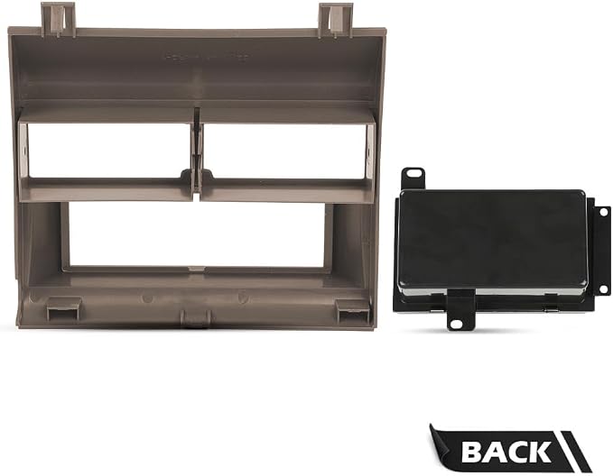 CHEDA Single Din Dash Kit Beige w/Storage Pocket | Fit 1992-1994 Chevy GMC Crew Cab Dually Blazer/ Fit 1988-1994 GMC Sierra Pickup