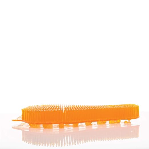 Diversey Ekcos EKS-4O-12 ekcoscreen 60 Day Premium Anti-Splash Urinal Screen, Deodorizer for Cleaner Restrooms, Tropical Scent, Orange, 12-Screens