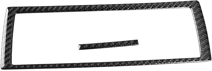 Real Carbon Fiber Trim for Toyota Camry Accessories | for 2012 2013 2014 Dashboard Central A/C Outlet Vent Panel Sticker Interior Thick Overlay Decal
