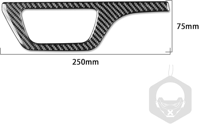 Real Carbon Fiber Trim for Audi 80A Q5 Accessories | for SQ5 2018-2025 Dash Headlight Switch Panel Frame Cover Sticker Interior Thick Overlay Decal
