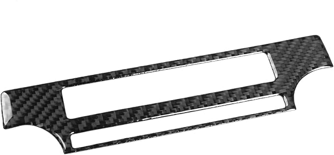 Real Carbon Fiber Trim for Toyota Camry Accessories | for 2012 2013 2014 Central Control Air Conditioning Panel Sticker Interior Thick Overlay Decal