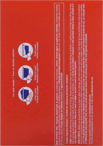 Bounce Dryer Sheets, Outdoor Fresh, 480 Count | Static Control | Wrinkle Fighters | 2 Packs of 240