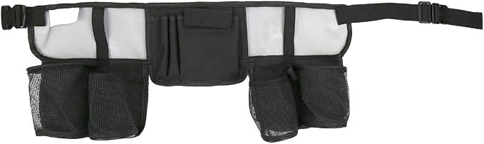 Tool Pouch, Waist Tools Bag Belt, Bottle Holster, Heavy Duty Working Tool Apron for Janitorial, Custodial, Housekeeping, Cleaning