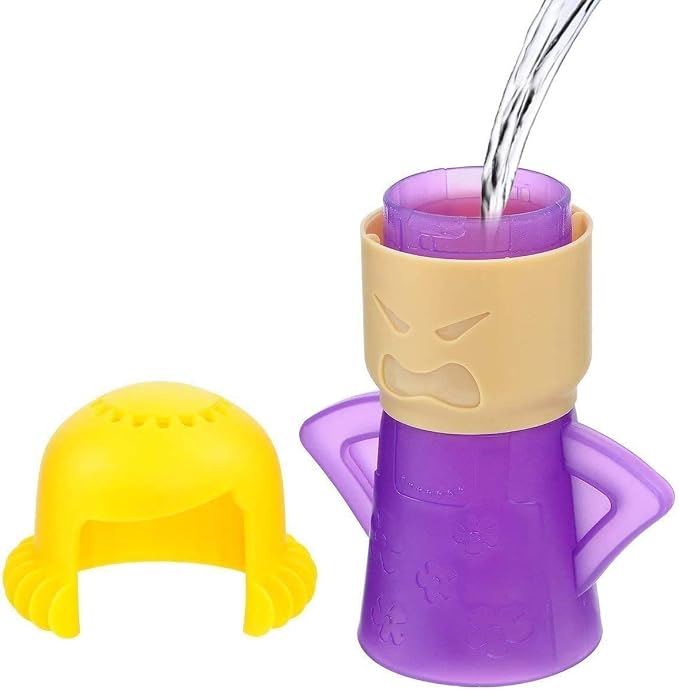 Angry Mama Microwave Cleaner, Microwave Oven Steam Cleaner, Angry Mom Steamer Cleaning Crud Easily in Minutes, Steam Cleans and Disinfects with Vinegar and Water for Kitchen
