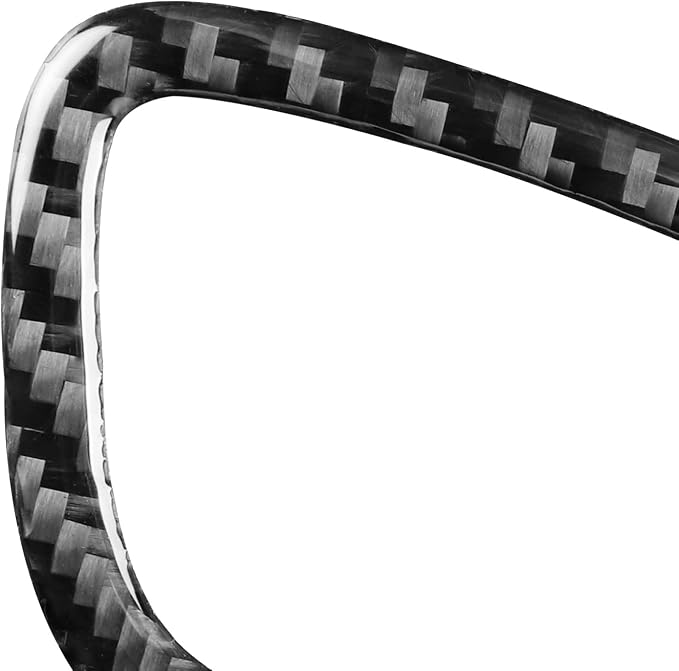 JKYUKU Real Carbon Fiber for Subaru Accessories Dashboard Both Sides Air | for Legacy/Outback 2005-2009, Black Dashboard Both Sides Air Vent Wind Outlet Frame Trim Sticker, Premium Sporty Look