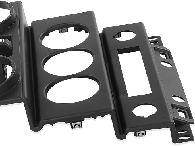 G-PLUS Dash Board Instrument Panel Dash Center Bezel Trim Compatible with Jeep Wrangler 2007 2008 2009 2010