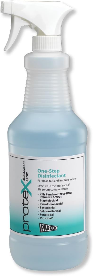 Parker Labs W60697SL Protex Disinfectant Spray Trigger Bottle, 32oz