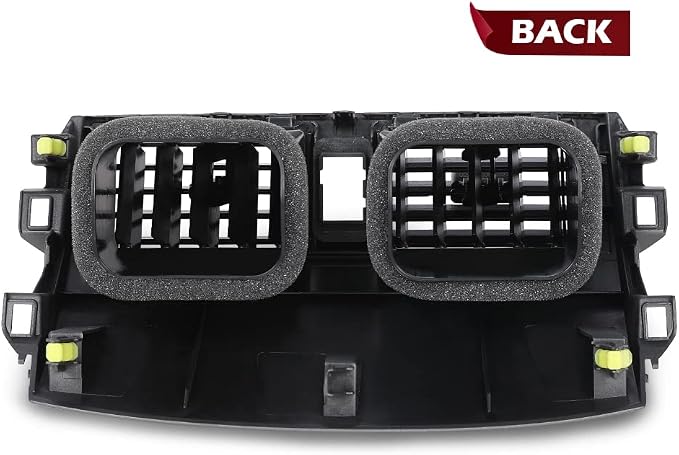 DOTCOM Center A/C Vent Panel Fit 2008-2013 Toyota Corolla, Gray | Dashboard Air Vent Outlet Panel,Direct replacement for Toyota Corolla 2008-2013, OEM 55670-02160,55663-02060