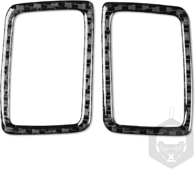Dash Side Trim for Toyota Corolla 2009-2013 Accessories Black | Soft Carbon Fiber | Upgrades for Car | Only for Left-Hand Drive | Anti-Scratch | Sporty Style