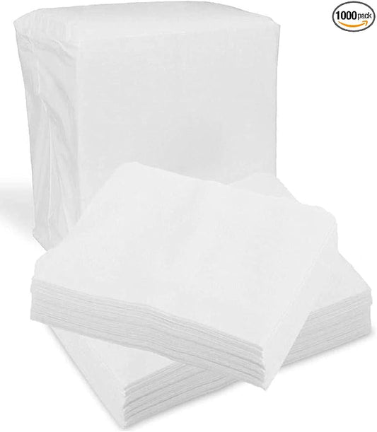 Disposable Dry Wipes, 1,000 Count Case Pack – Ultra Soft Non-Moistened Cleansing Cloths for Adults, Incontinence, Baby Care, Makeup Removal – 9.5" x 13.5" - Hospital Grade, Durable – by ProHeal