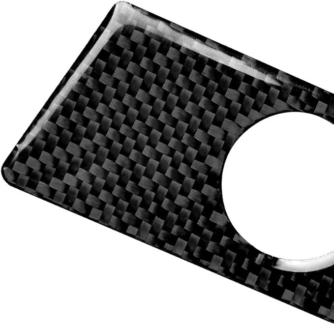 Real Carbon Fiber Trim for Audi Accessories | for B9 A4 S4 A5 S5 2020-2025 / RS5 2021-2025 Engine Push Start Stop Button Panel Interior Thick Overlay Decal