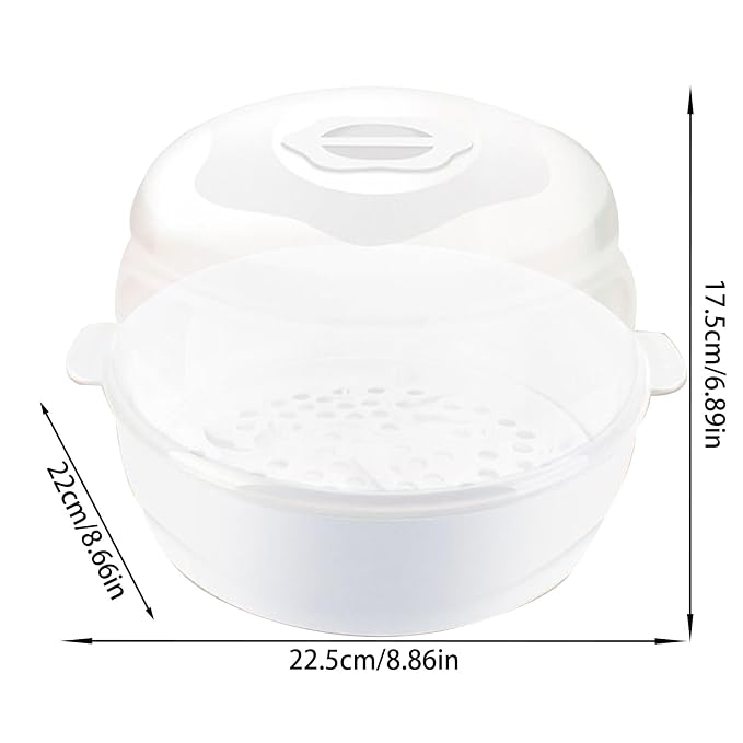 Microwave Steam Cleaner - Bottle, Heat-Resistant Cleaning Container, Lightweight Household Tool, Safe Food-Grade Material, Efficient Sterilizer Box | for Infant Feeding Accessories