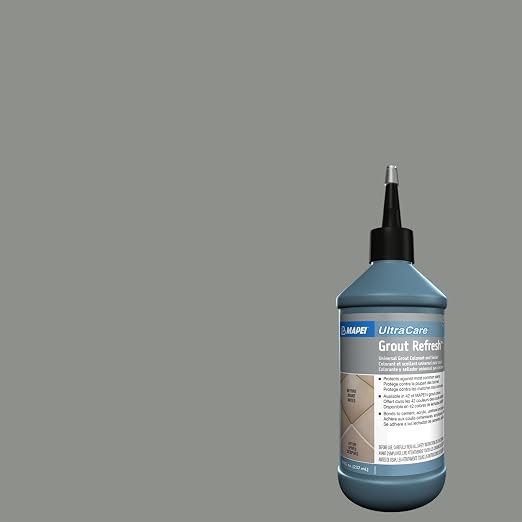 MAPEI UltraCare Grout Refresh, Universal Grout Colorant & Sealer, 8 oz Bottle – Easy Grout Restoration & Protection, 5228 Cavern Moss