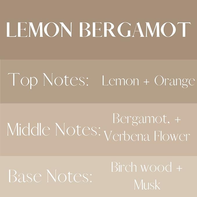 River Birch Lemon Bergamot Linen and Room Spray | Home Fragrance | 4 oz Glass Amber Bottle | Luxury Signature Scent | Handmade in Texas