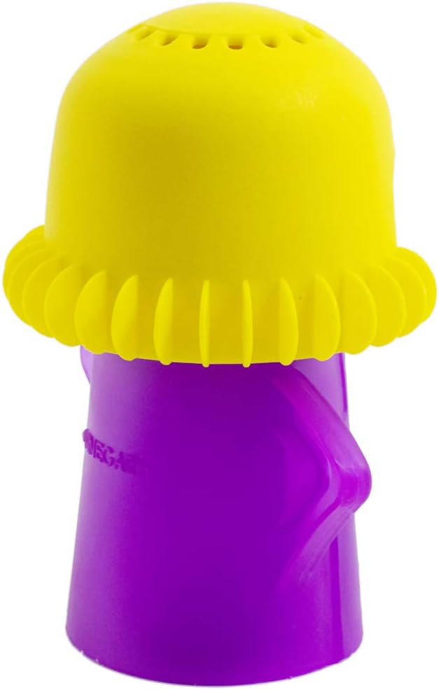 Microwave Cleaner Steam Angry mama Easily Cleans the Crud In Minutes. Fast Action Steam Kitchen Gadget,Just Add Vinegar and Water (purple)
