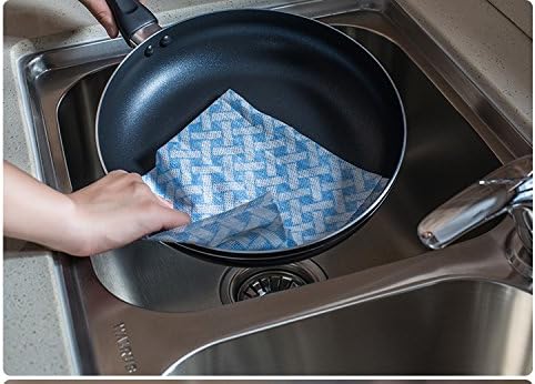 JEBBLAS Disposable Cleaning Wipes - Thick, Quick-Dry Dish Towels and Cloths, 90 Count/Green
