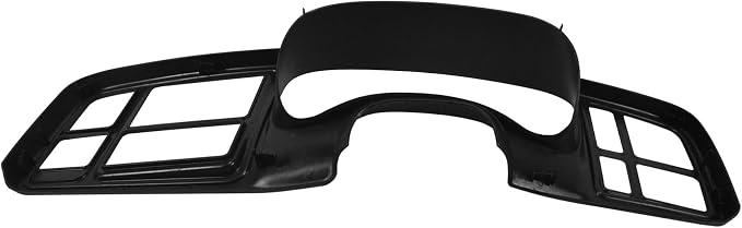 Dashboard Instrument Bezel 15804937 Replacement for Chevrolet Silverado GMC Sierra 1999 2000 2001 2002 2003 2004 2005 2006 Suburban Tahoe 2000-2006 Dash Radio Trim Bezel Cover Black