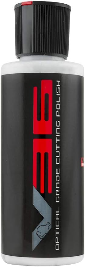 Chemical Guys, V36 Optical Grade Cutting Polish for Defects, White, 4 oz | Optical-grade cutting polish levels swirls, scratches and defects, then refines toward a deep, glossy finish