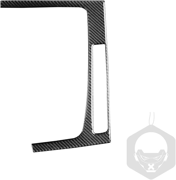 Real Carbon Fiber Trim for Audi 80A Q5 Accessories | for SQ5 2018-2025 Dash Center Console Gear Shift Outer Panel Frame Cover Sticker Interior Thick Overlay Decal - B
