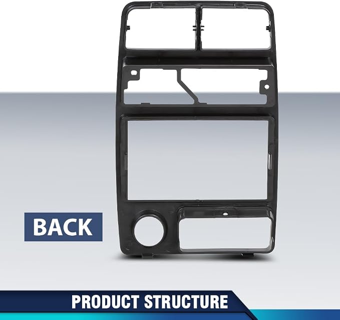 PIT66 Dash Radio AC Bezel Panel Fit Geo Tracker/Suzuki Sidekick 1992-1995 | Dash Radio AC Bezel Panel Trim Compatible with Geo Tracker/Suzuki Sidekick 1992-1995 Dashboard Cover