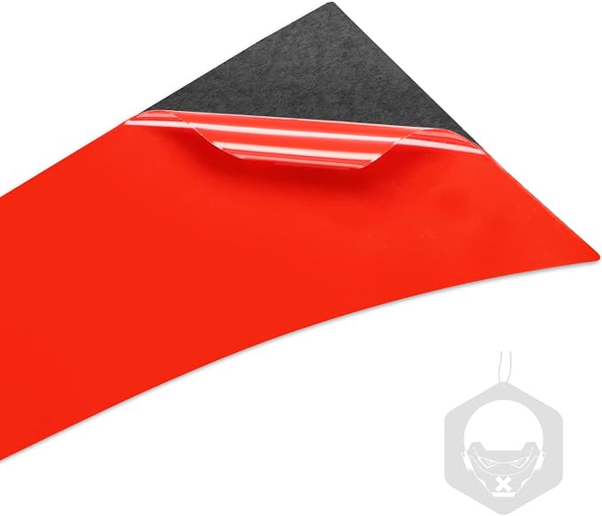 Red Real Carbon Fiber Trim for Nissan Rogue Accessories | for 2014-2020 / Rogue Sport 2017-2022 Co-Pilot Dashboard Cover Sticker Interior Thick Overlay Decal