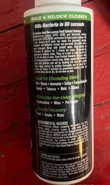 SNiPER Hospital Disinfectant, Odor Eliminator & All-Purpose Cleaner, Made in the USA, 4 Ounce Spray, 12-Pack