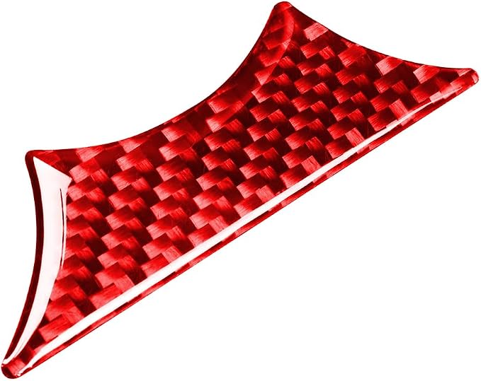 Red Real Carbon Fiber Car Air Conditioner A/C Control Button Trim Stickers Decals Compatible with Scion FR-S 2013 2014 2015 2016 / Toyota 86 2017 2018 2019 2020 Accessories