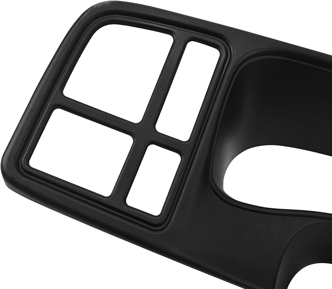Dashboard Instrument Bezel 15804937 Replacement for Chevrolet Silverado GMC Sierra 1999 2000 2001 2002 2003 2004 2005 2006 Suburban Tahoe 2000-2006 Dash Radio Trim Bezel Cover Black
