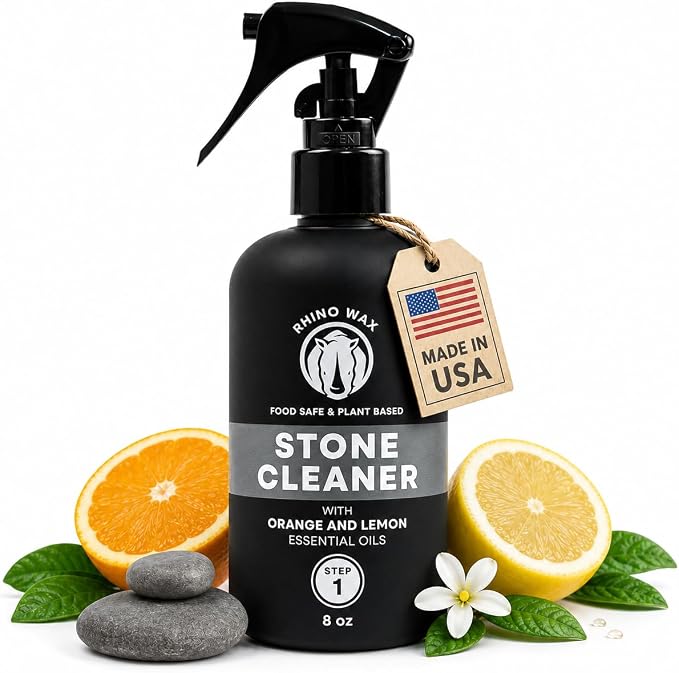 Rhino Wax New Formula Soapstone Spray Cleaner - Made in USA