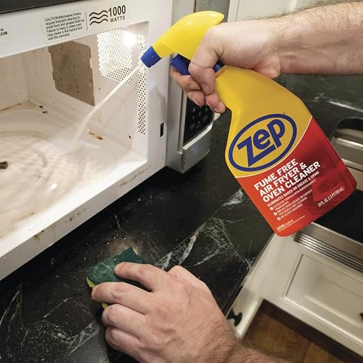 Zep Fume Free Air Fryer & Oven Cleaner, R49312-24 fl oz, Professional Strength Grease Remover, Biodegradable Formula