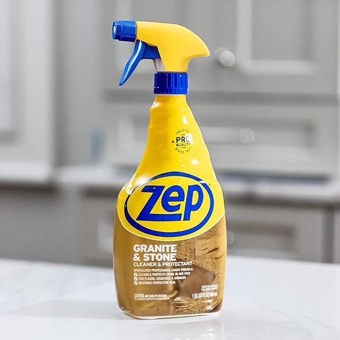 Zep Granite and Stone Cleaner and Protectant 32 oz ZUCSPP32 (Case of 12)