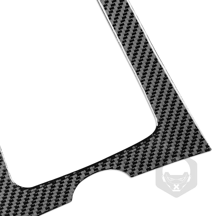 Console Gear Shift Panel Frame Trim for Toyota Corolla 2009-2013 Black | Soft Carbon Fiber Accessories | Upgrades for Car | Only for Left-Hand Drive | Anti-Scratch | Sporty Style