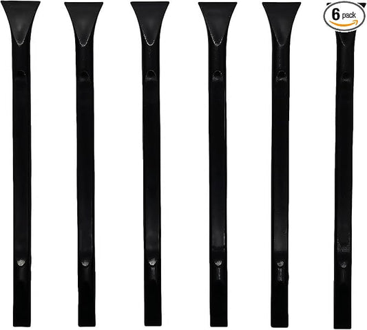 Tpyx Scraper Small Plastic Scraper Tool, Multi-Purpose Scraper Non-Scratch Cleaning Tool, Used in Narrow Spaces and Gaps, Perfect for Removing Oil Stains, Labels, Food, Dirt, Paint, Etc. (6pcs)