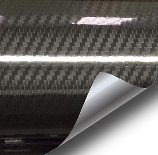 VViViD Epoxy High Gloss Carbon Fiber Automotive Vinyl Wrap (2ft x 5ft, Black)
