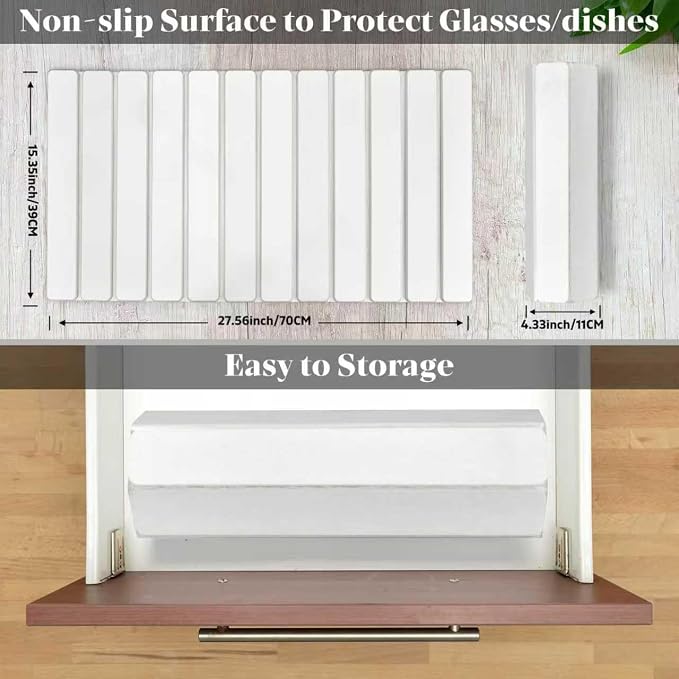 Stone Dish Drying Mats for Kitchen Counter, 28"(L)×16"(W), Fast Drying Collapsible Dish Drying Mat, Eco-Friendly Absorbent Diatomaceous Earth Mats for Dishes Bottles, Match Any Countertop