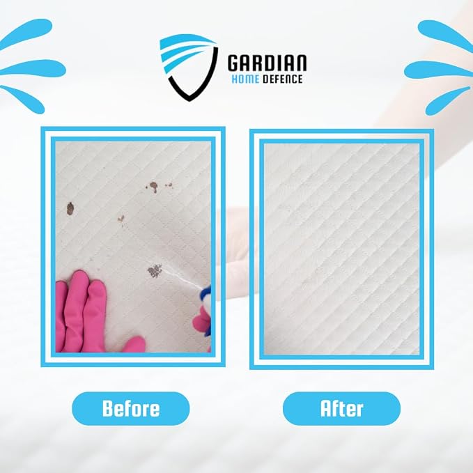 Gardian Mattress Stain Remover Spray Extra Strong 500ml Removes Urine Sweat Blood Fast Acting Cleaner