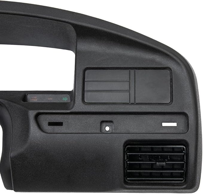 DOTCOM Dashboard Dash Panel Bezel Fit Ford F150 F250 F350 1992-1997 | Super Duty, Instrument Dash Cover, Replacement for F2TZ15044D70A, Gas Engines ONLY