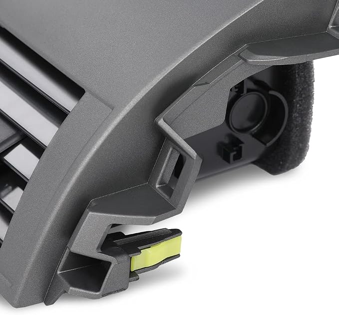 DOTCOM Center A/C Vent Panel Fit 2008-2013 Toyota Corolla, Gray | Dashboard Air Vent Outlet Panel,Direct replacement for Toyota Corolla 2008-2013, OEM 55670-02160,55663-02060