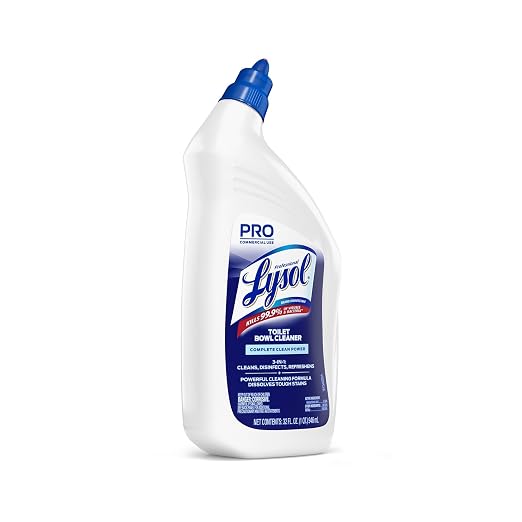 Lysol 74278 Professional Disinfectant Toilet Bowl Cleaner, 32 oz
