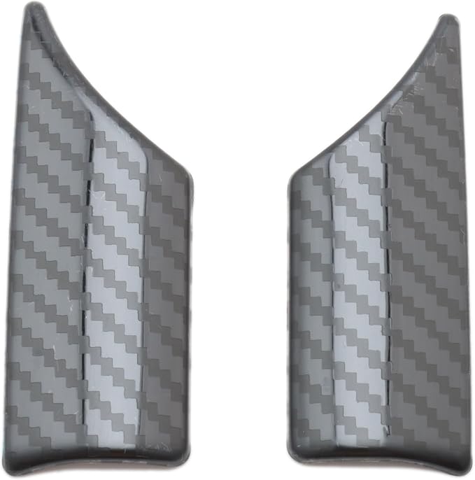 ruihe 7pcs Carbon Fiber Pattern Stainless Car Gear Shift Knob Console Panel Trims Cup Holder Frame Cover Fit for Toyota Corolla 2023 2024 2025 2026