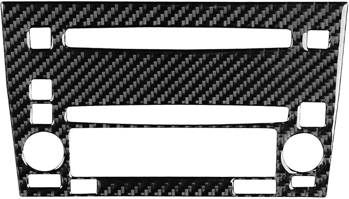 Fit for Cadillac Escalade ESV 2007-2014 / EXT Hybrid 2009-2013 Type-A | Real Carbon Fiber | Accessories | Console Radio Panel Trim | Decals | Anti-scratch
