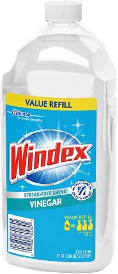 Johnson S C Inc Windex Vinegar Glass Cleaner