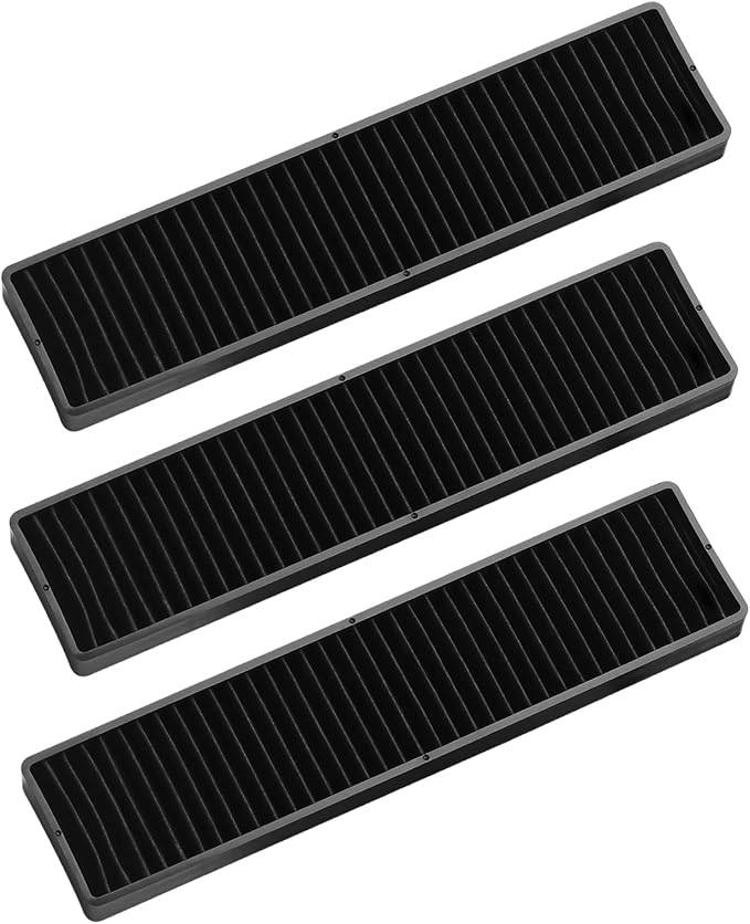 3 Pack 5230W1A003A Microwave Charcoal Filter Replacement for LG Kenmore GE Microwave Filter Replacement,Replaces LMHM2237BD LMV1650ST LMV2031SB LMV2031ST PVM9005SJ8SS JVM7195SK6SS