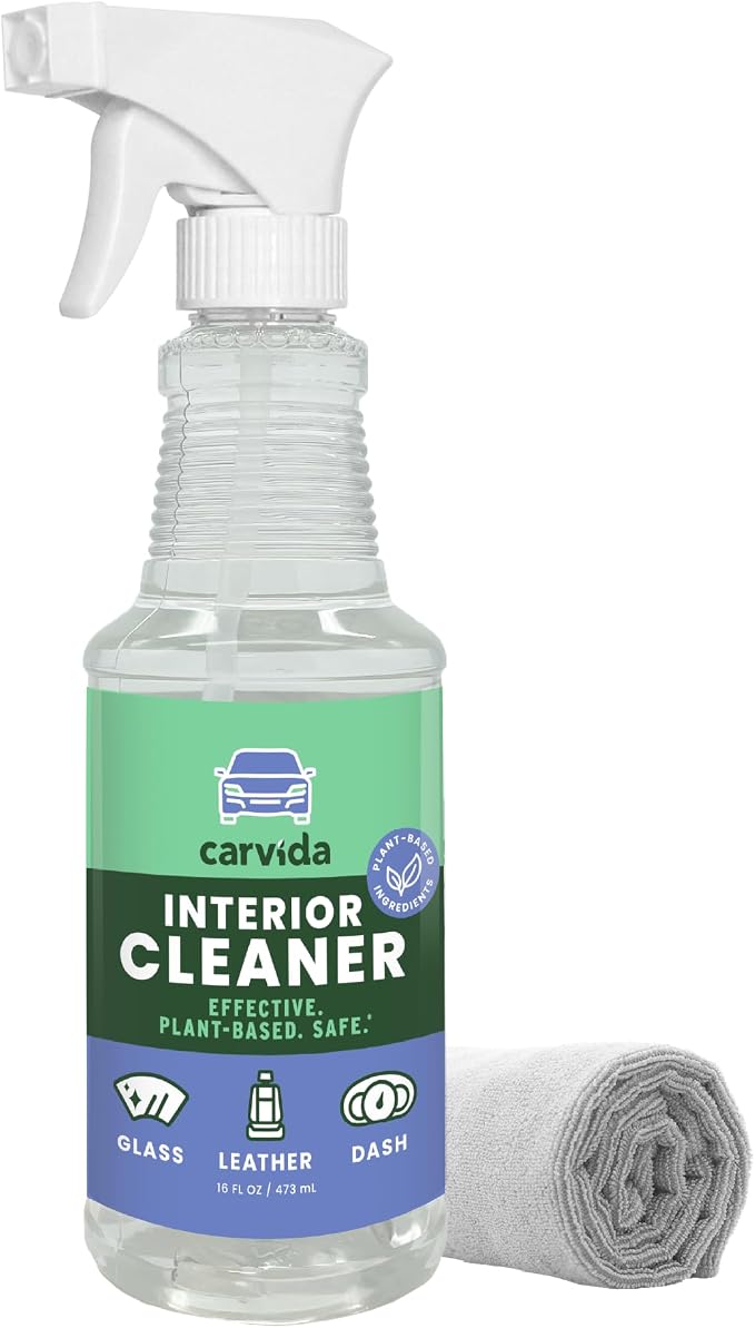 Carvida Interior Cleaner, All-Purpose Car Cleaning Spray, Natural Grapefruit Scent, 16oz