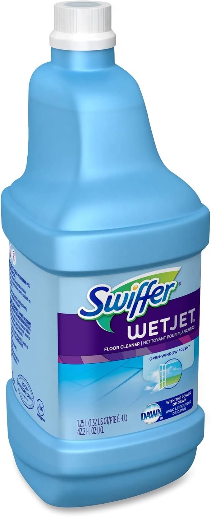Swiffer FBA_23679CT WetJet Multi Purpose Solution 42.31.25 ozliter, Multicolor, Open Window Fresh Scent, 42.2 Fl Oz